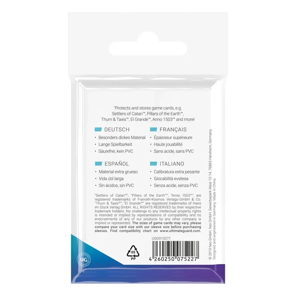 Ultimate Guard Mini European Board Game Sleeves (50-pack) Ultimate Guard