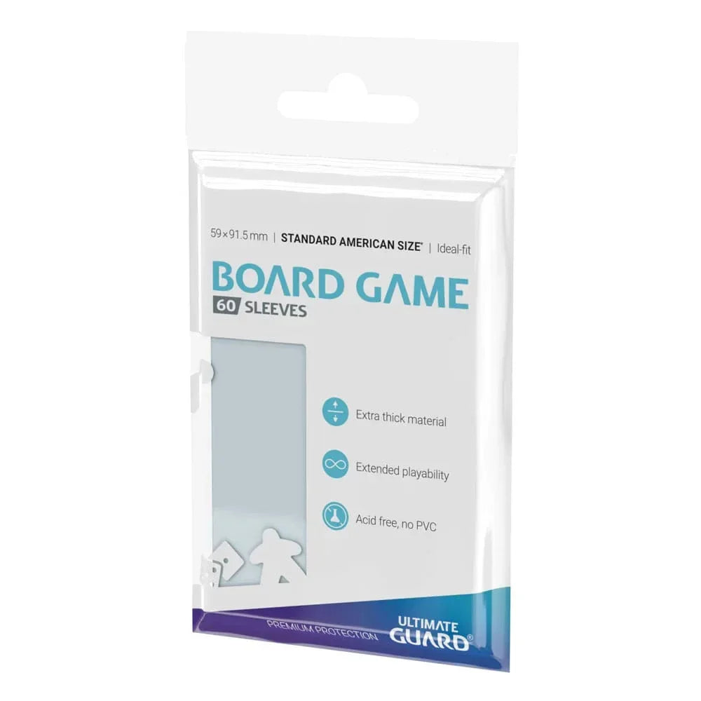 Ultimate Guard Board Game Sleeves (60) - Standard American Ultimate Guard