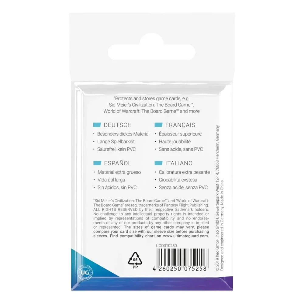 Ultimate Guard Spelkortsskydd (50) - Mini Amerikansk Ultimate Guard