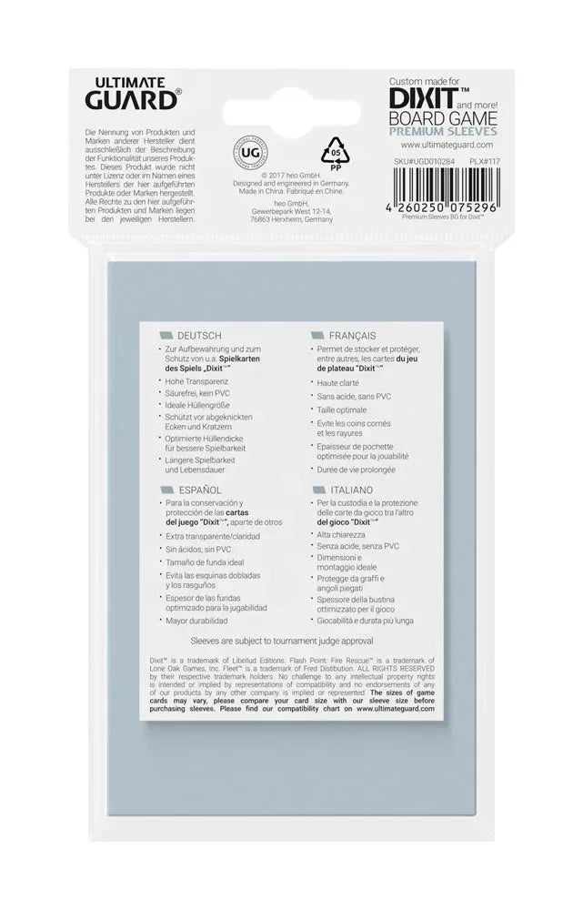 Ultimate Guard Board Game Sleeves (90) - Dixit™ och fler Ultimate Guard