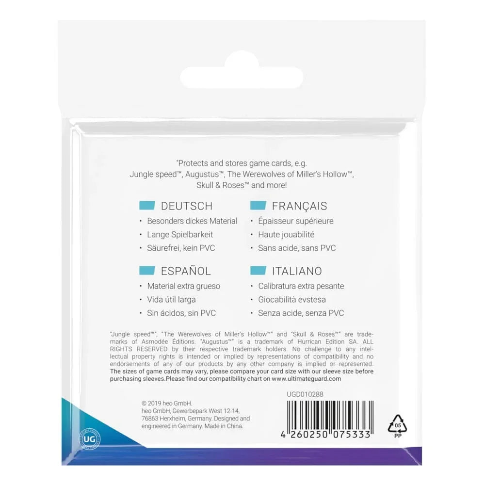Ultimate Guard Premium Soft Sleeves för Brädspelskort Stora Fyrkantiga (50) Ultimate Guard