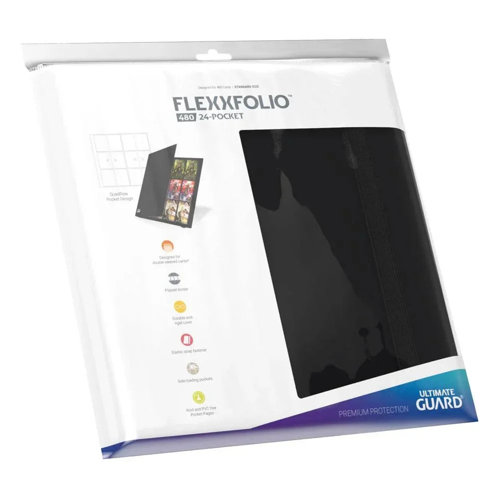 Ultimate Guard Flexxfolio 480 - Spelbindare i Svart Ultimate Guard