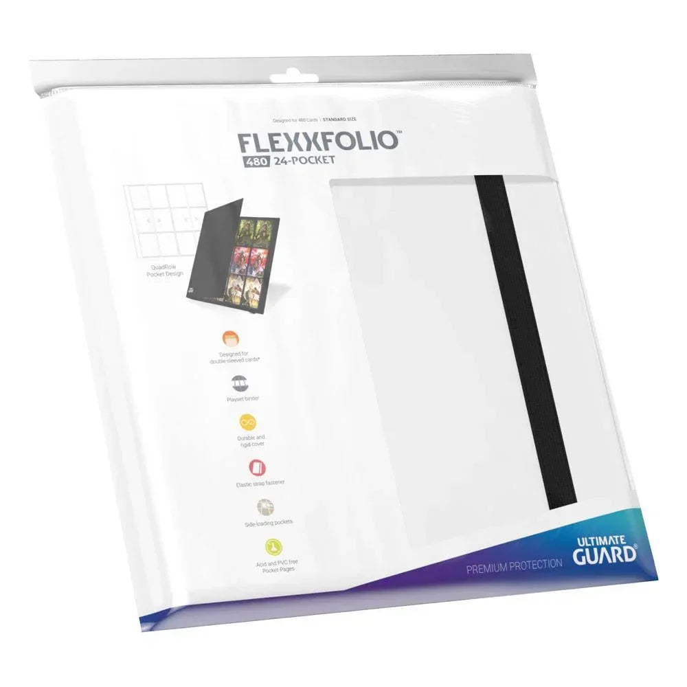 Ultimate Guard Flexxfolio 480 24-Pocket - Vit Ultimate Guard