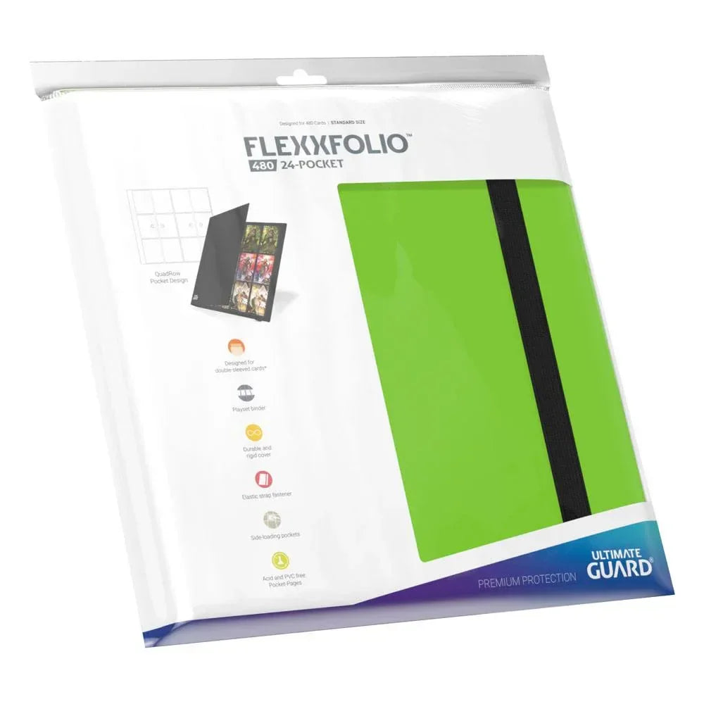 Ultimate Guard Flexxfolio 480 24-Pocket - Ljusgrön Ultimate Guard