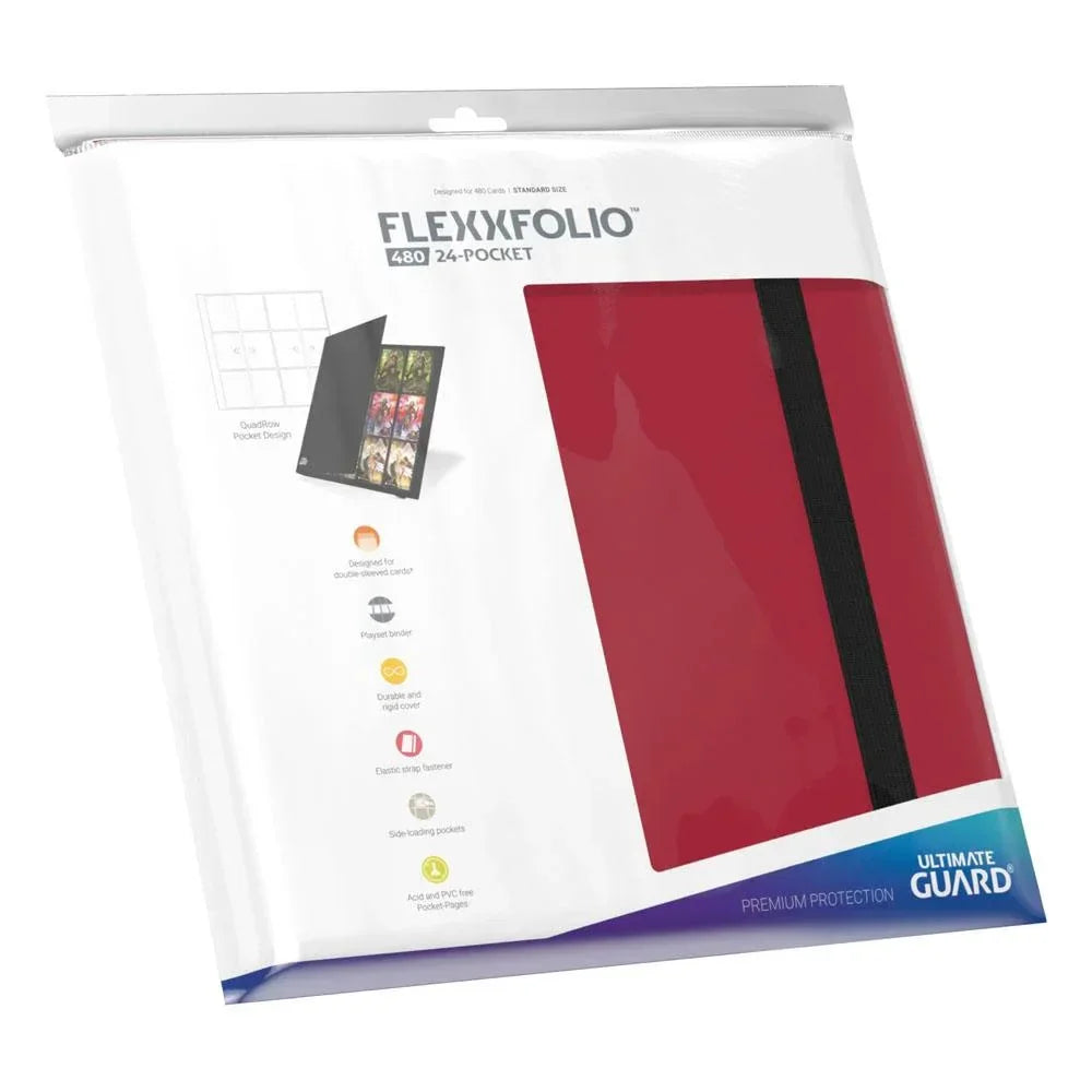 Ultimate Guard Flexxfolio 480 24-Pocket - Röd Ultimate Guard
