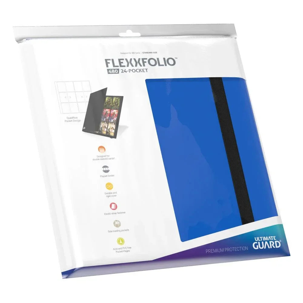 Ultimate Guard Flexxfolio 480 24-Pocket - Blå Ultimate Guard