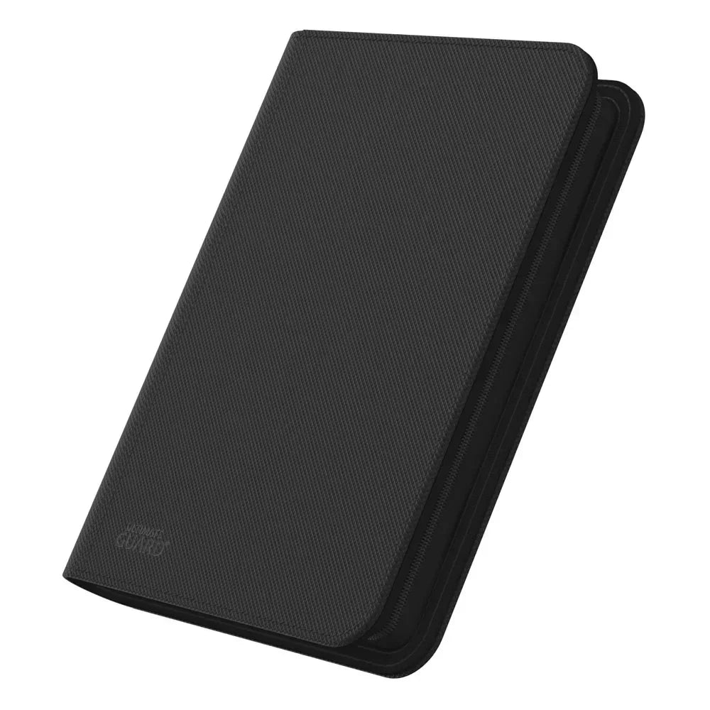 Ultimate Guard Zipfolio 160 8-Pocket Xenoskin - Black Ultimate Guard