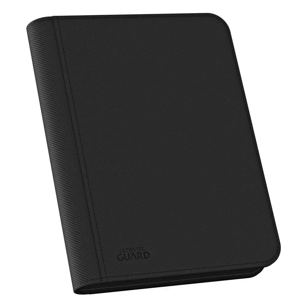 Ultimate Guard Zipfolio 160 8-Pocket Xenoskin - Black Ultimate Guard