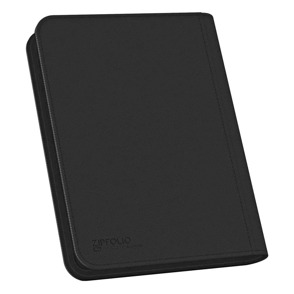 Ultimate Guard Zipfolio 160 8-Pocket Xenoskin - Black Ultimate Guard