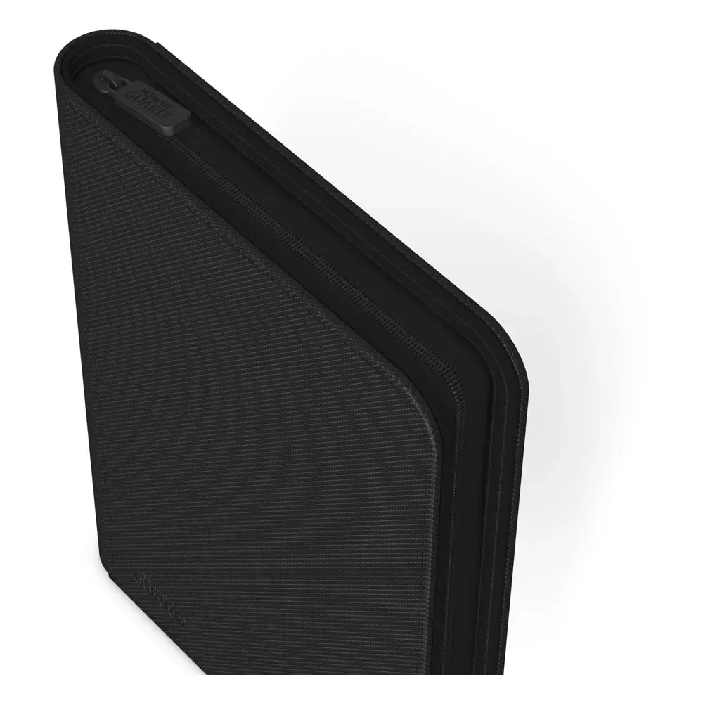 Ultimate Guard Zipfolio 160 8-Pocket Xenoskin - Black Ultimate Guard