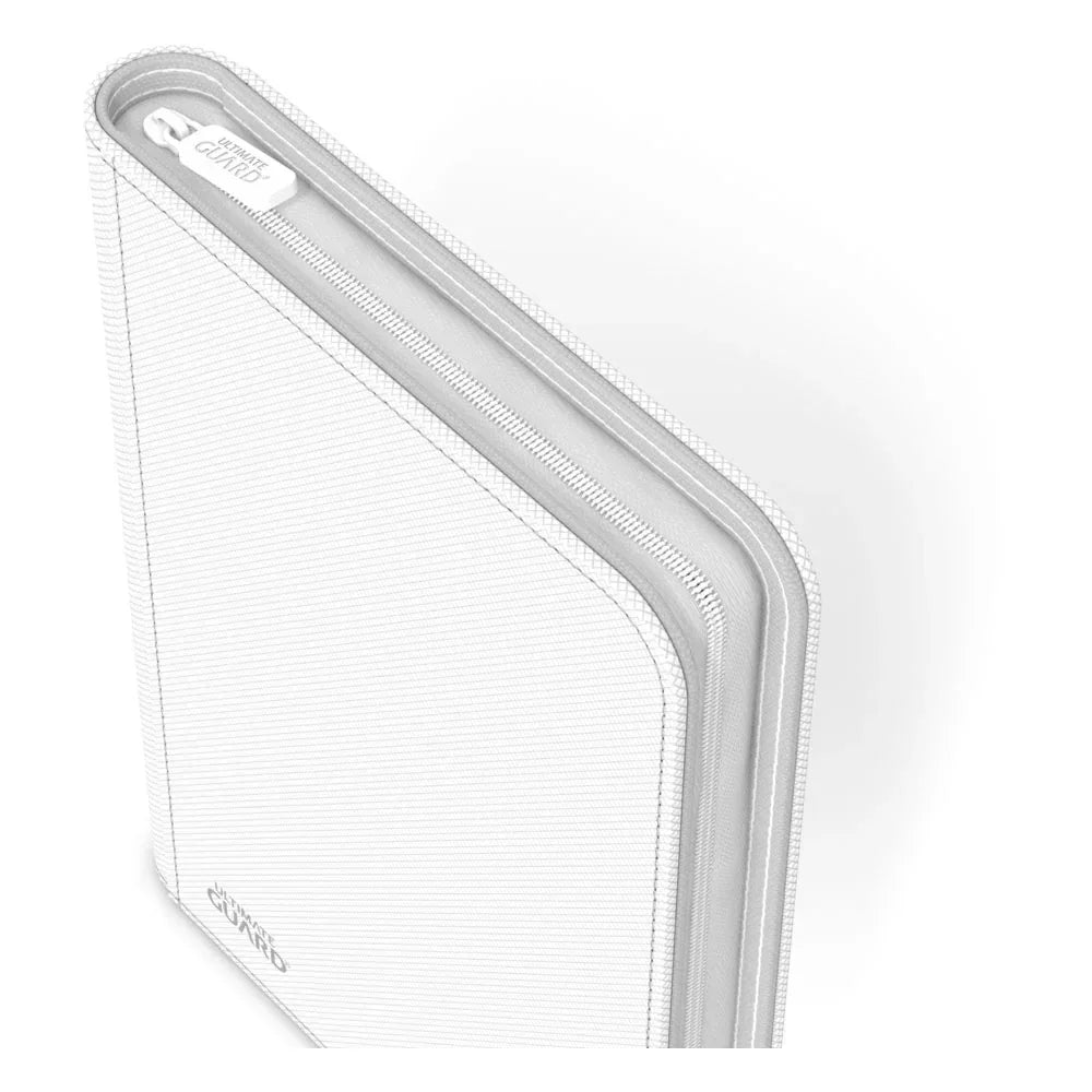 Ultimate Guard Zipfolio 160 - 8-Pocket Xenoskin - Vit Ultimate Guard
