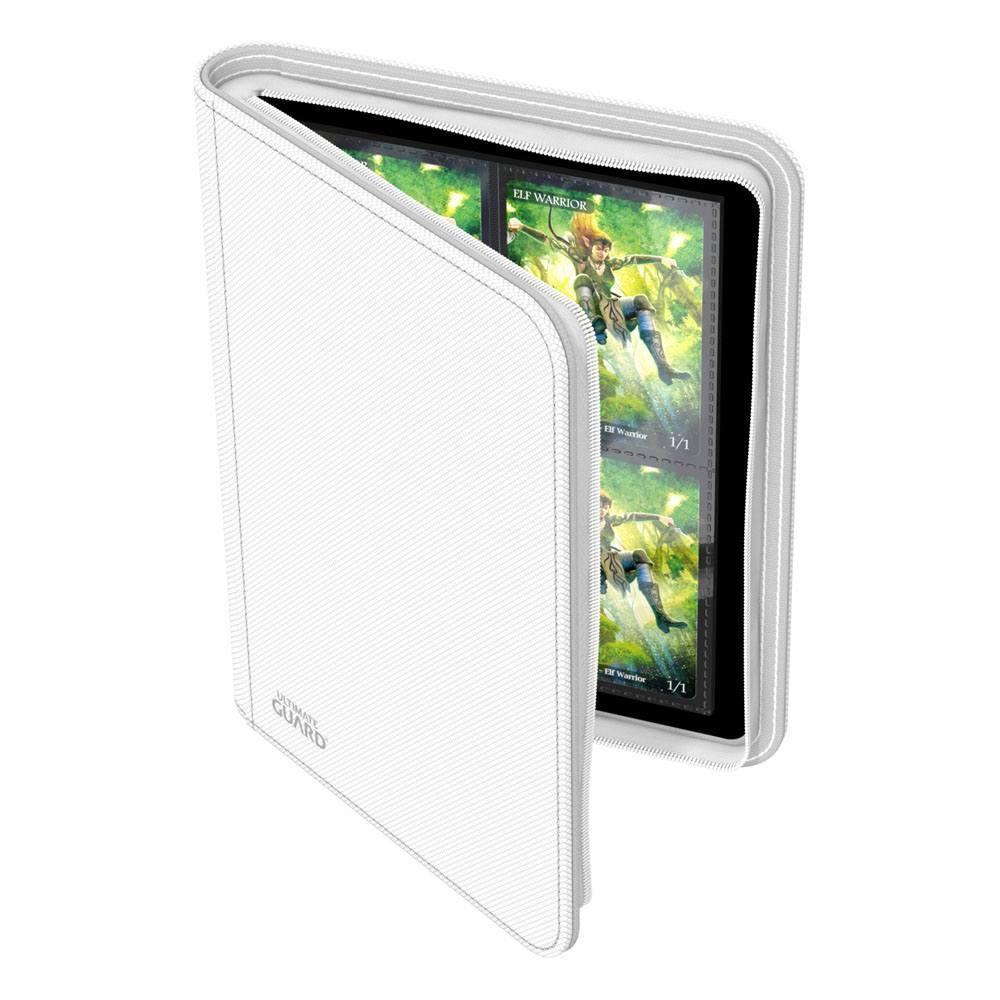 Ultimate Guard Zipfolio 160 - 8-Pocket Xenoskin - Vit Ultimate Guard