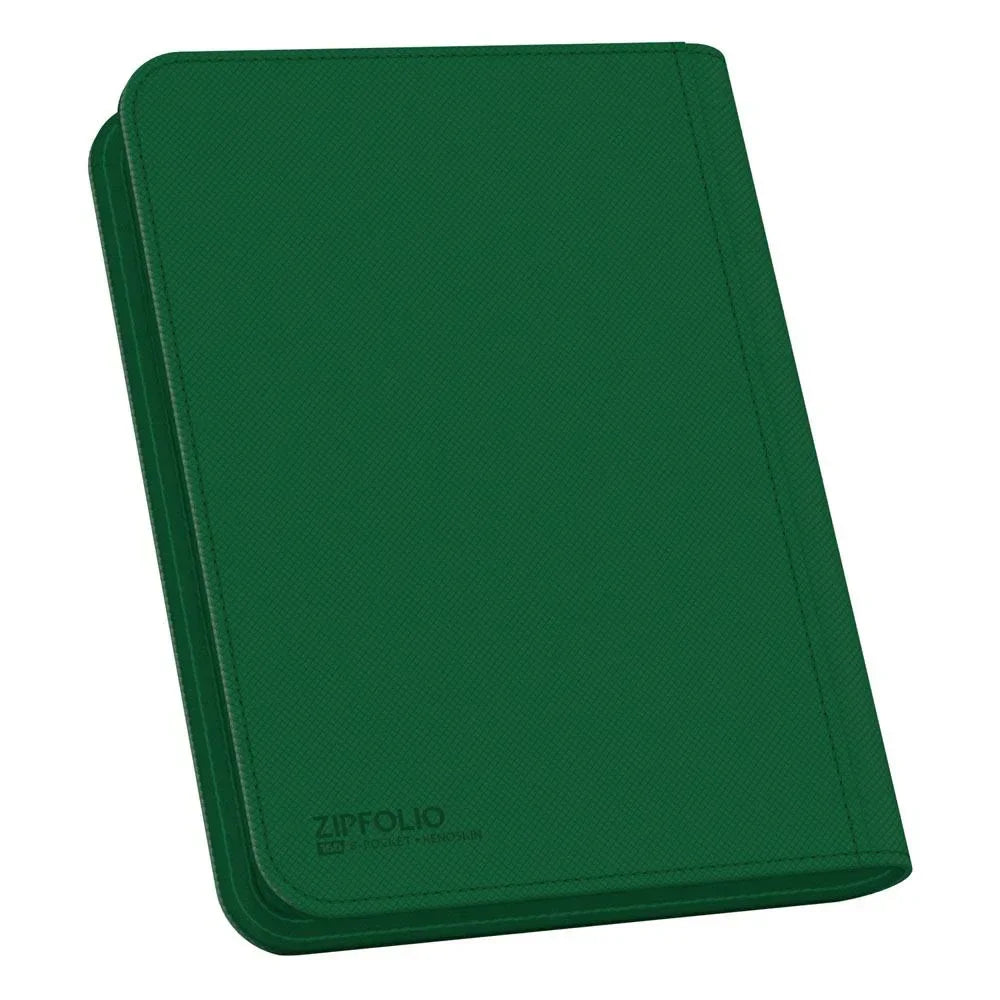 Ultimate Guard Zipfolio 160 8-Fickor Xenoskin - Grön Ultimate Guard