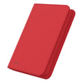 Ultimate Guard Zipfolio 160 8-Pocket Xenoskin - Röd Ultimate Guard
