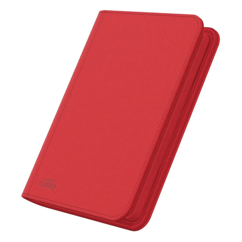 Ultimate Guard Zipfolio 160 8-Pocket Xenoskin - Röd Ultimate Guard