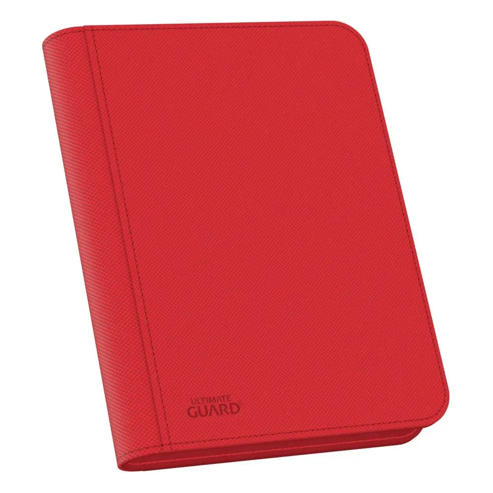 Ultimate Guard Zipfolio 160 8-Pocket Xenoskin - Röd Ultimate Guard