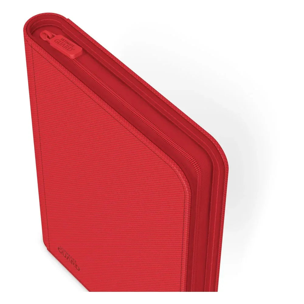 Ultimate Guard Zipfolio 160 8-Pocket Xenoskin - Röd Ultimate Guard