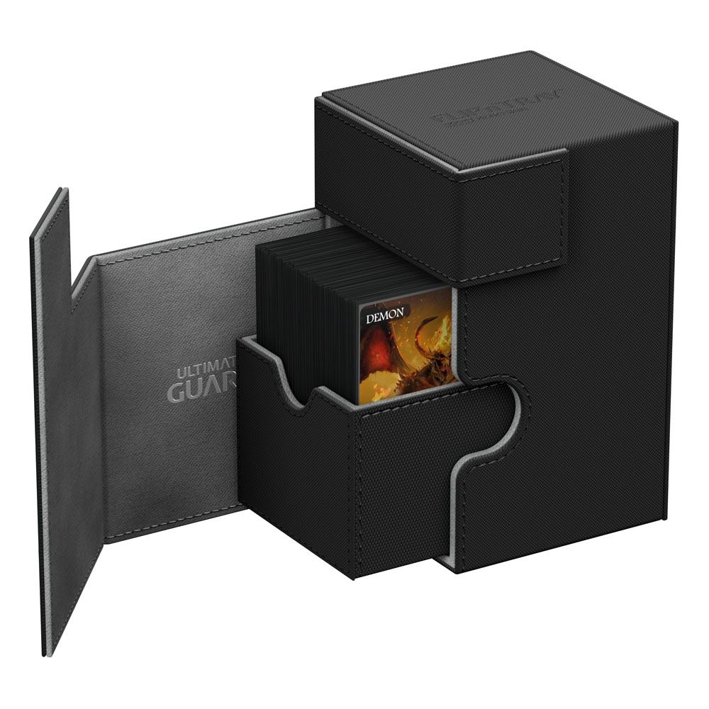 Ultimate Guard Flip´n´Tray  Deck Case 100+ Standard Size XenoSkin Black