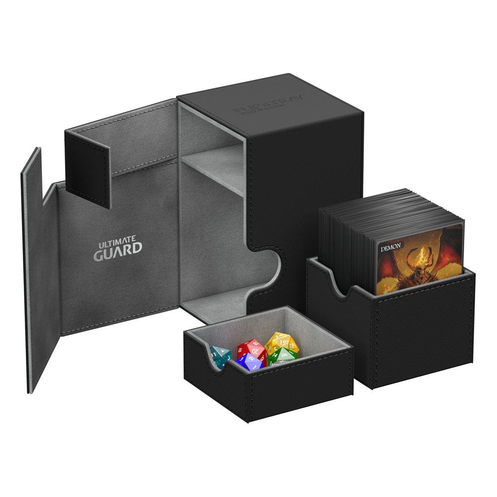 Ultimate Guard Flip´n´Tray  Deck Case 100+ Standard Size XenoSkin Black