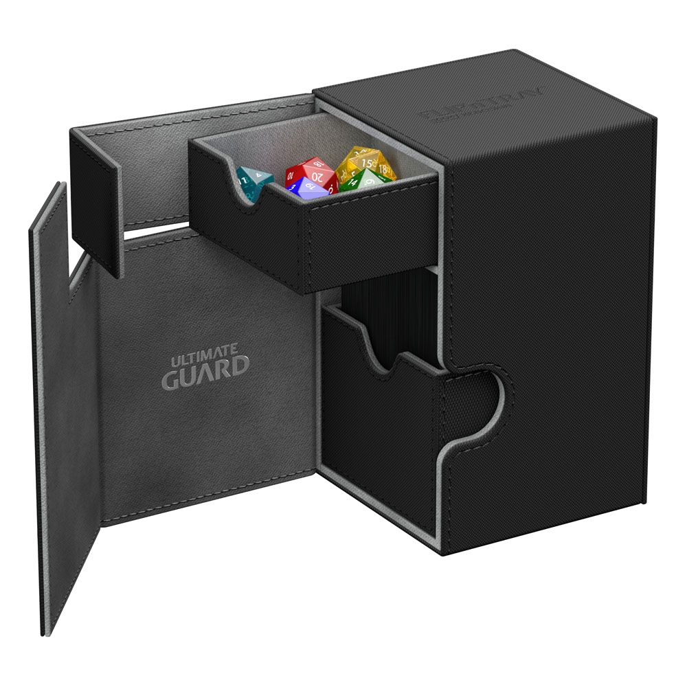 Ultimate Guard Flip´n´Tray  Deck Case 100+ Standard Size XenoSkin Black