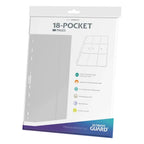 Ultimate Guard 18-Pocket Pages Side-Loading - Vit (10 st) Ultimate Guard