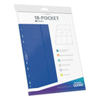 Ultimate Guard 18-Pocket Pages Side-Loading - Blå Ultimate Guard