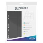 Ultimate Guard 18-Pocket Pages Side-Loading - Grey Ultimate Guard
