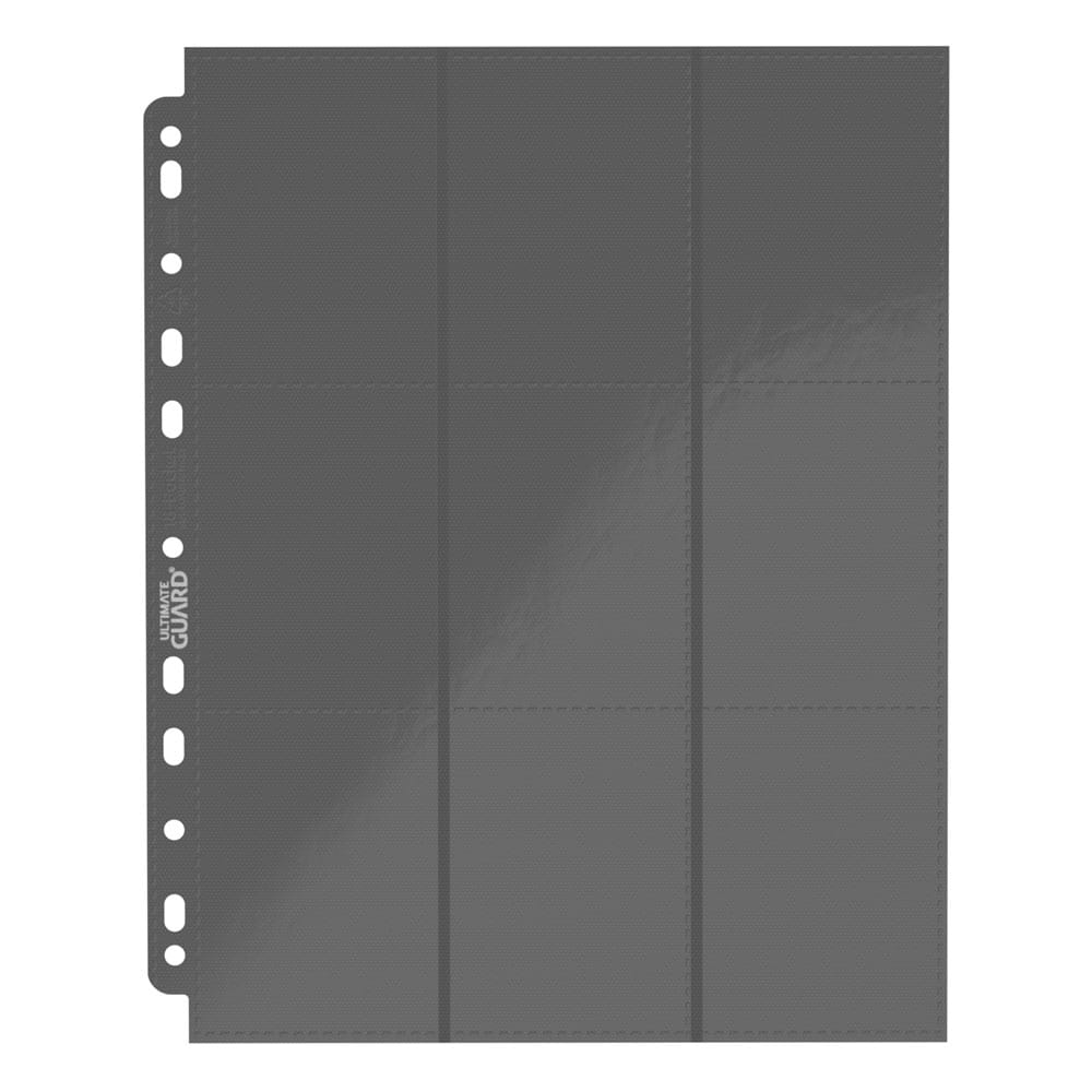 Ultimate Guard 18-Pocket Pages Side-Loading - Grey Ultimate Guard