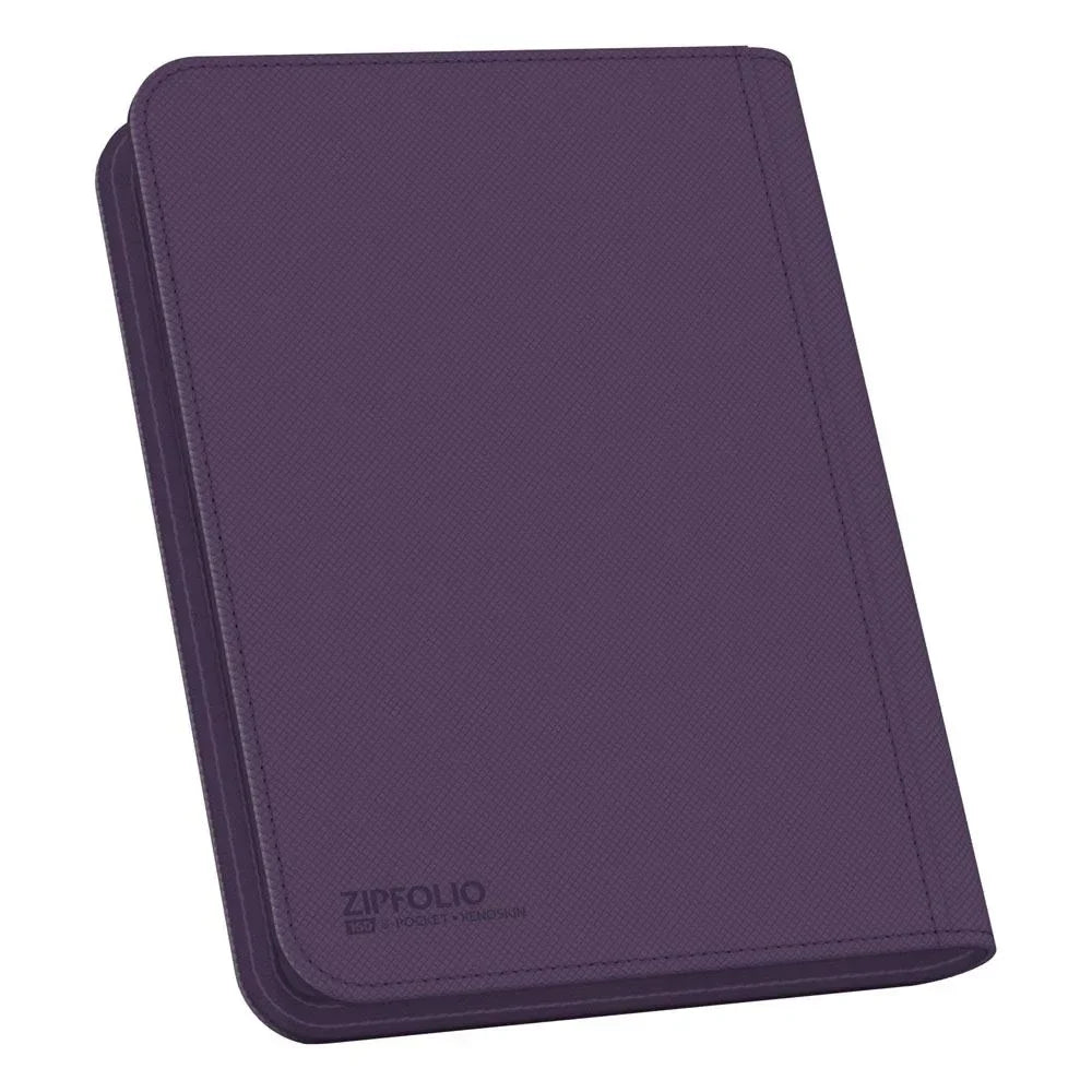 Ultimate Guard Zipfolio 160 - 8-Pocket Xenoskin - Lila Ultimate Guard