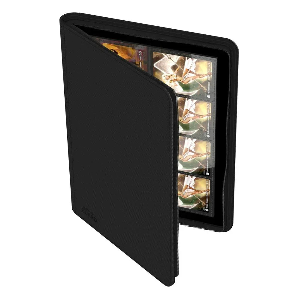 Ultimate Guard Zipfolio 320 - 16-fickors Xenoskin Portfölj - Svart Ultimate Guard