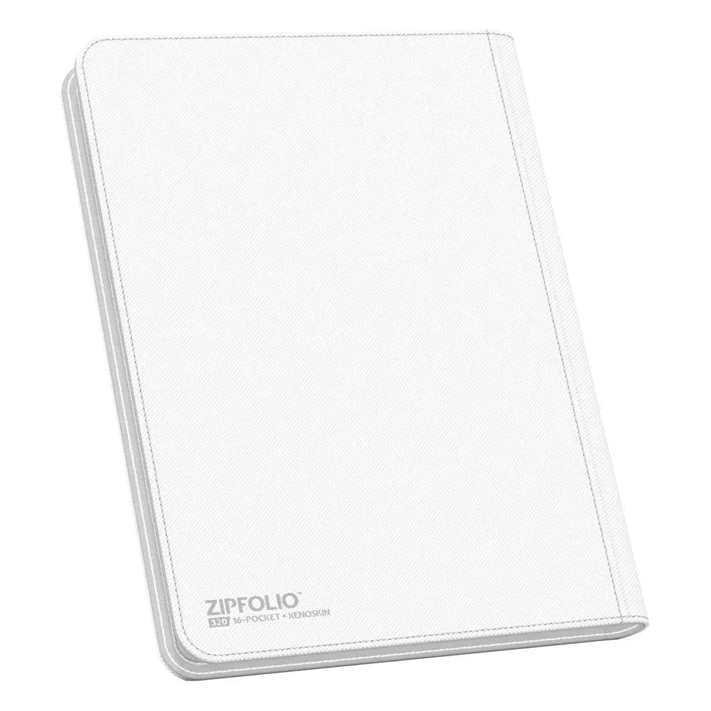 Ultimate Guard Zipfolio 320 16-Pocket Xenoskin - Vit Ultimate Guard