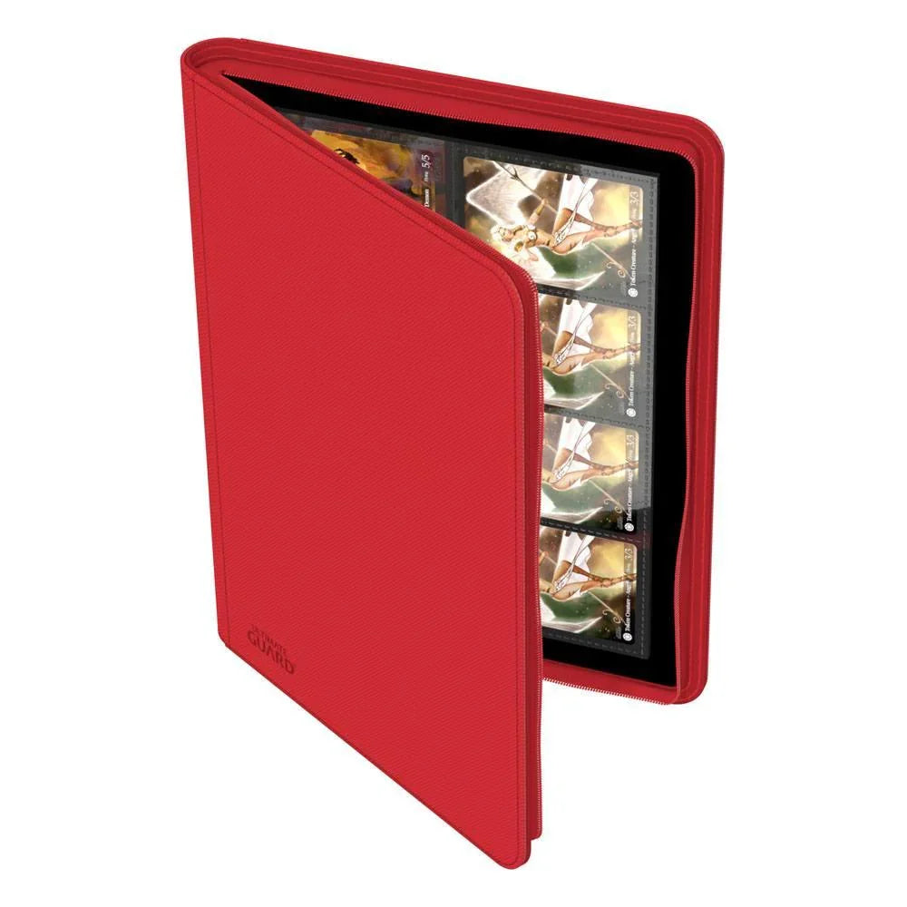 Ultimate Guard Zipfolio 320 - 16-Pocket Xenoskin i Röd Ultimate Guard