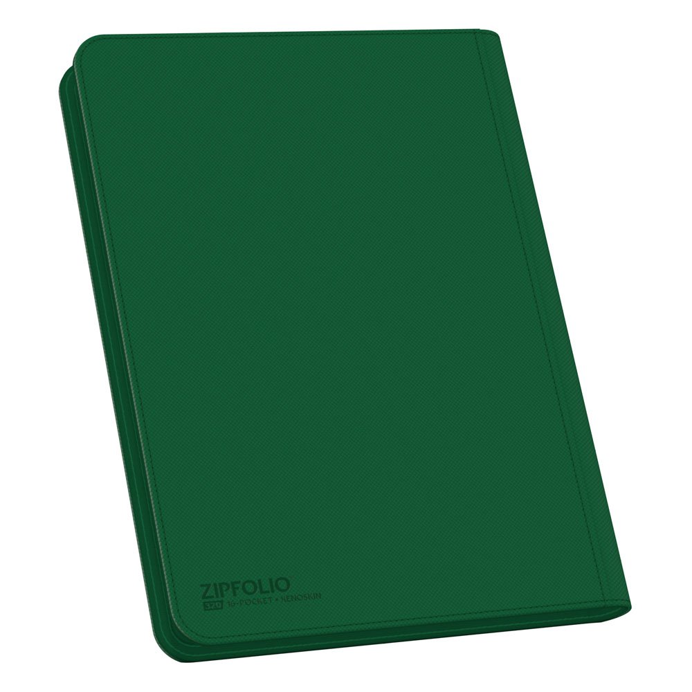 Ultimate Guard Zipfolio 320 16-Pocket Xenoskin - Grön Ultimate Guard
