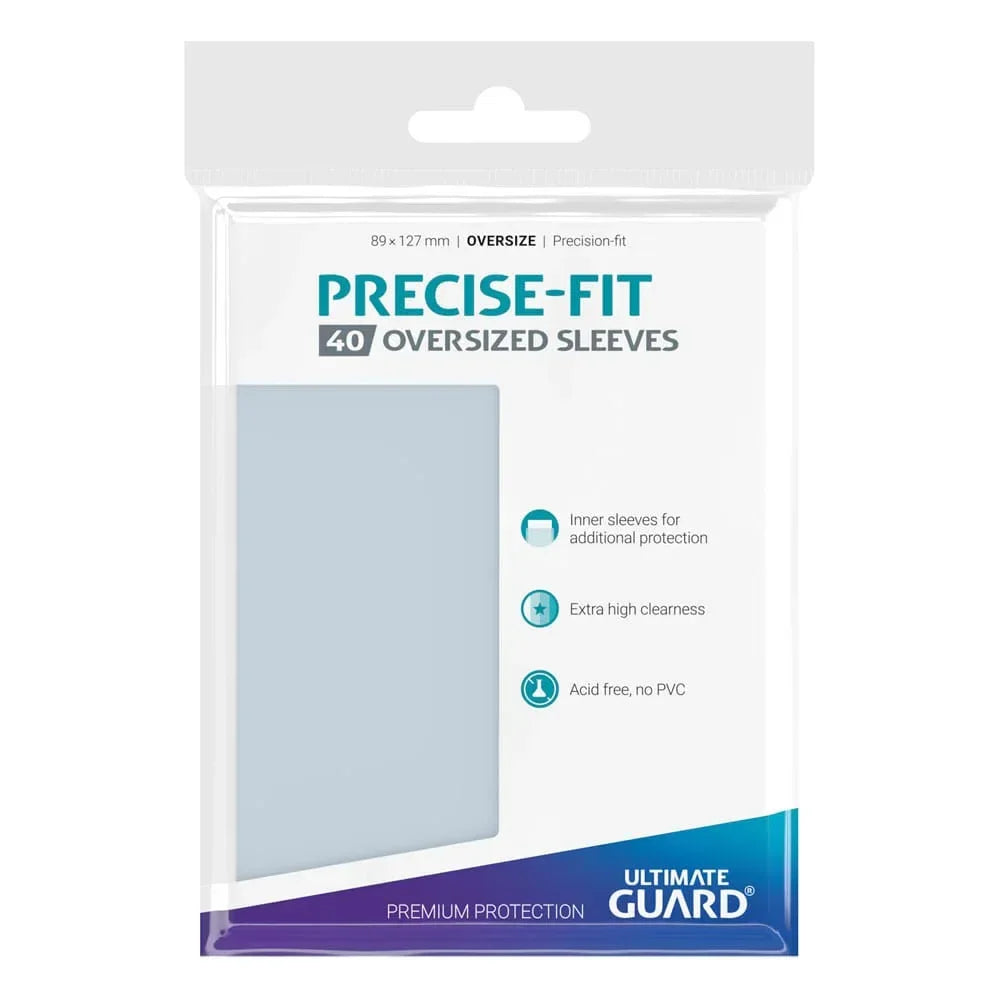 Ultimate Guard Precise-Fit Oversized Sleeves (40-pack) Ultimate Guard
