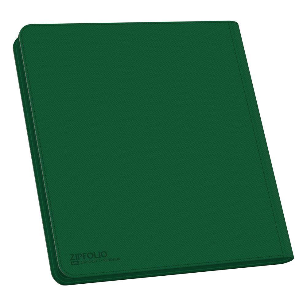 Ultimate Guard Zipfolio 480 24-Pocket Xenoskin - Grön Ultimate Guard