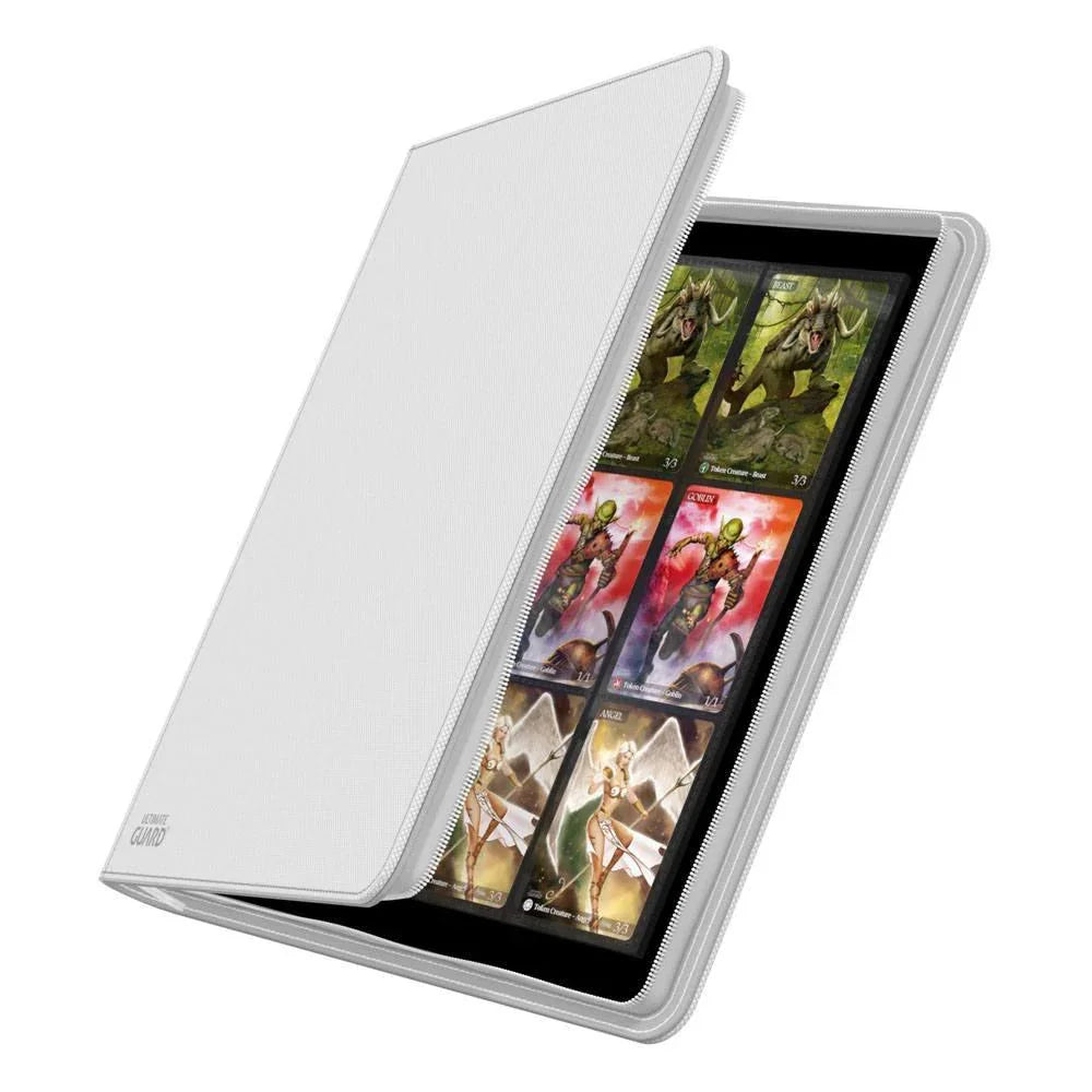 Ultimate Guard Zipfolio 480 24-Pocket Xenoskin - Vit Ultimate Guard