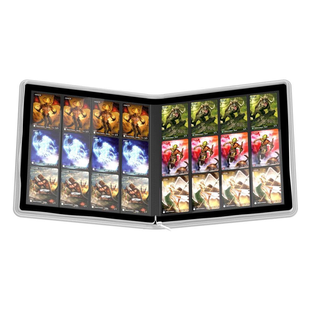 Ultimate Guard Zipfolio 480 24-Pocket Xenoskin - Vit Ultimate Guard