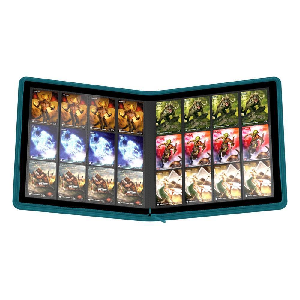 Ultimate Guard Zipfolio 480 - 24-Pocket Xenoskin - Petrol Ultimate Guard