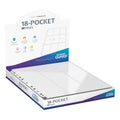 Ultimate Guard 18-ficksblad med sidoladdning (50 st) - Vit