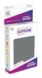 Ultimate Guard Supreme UX Sleeves Japansk Storlek Matt Mörkgrå (60) Ultimate Guard