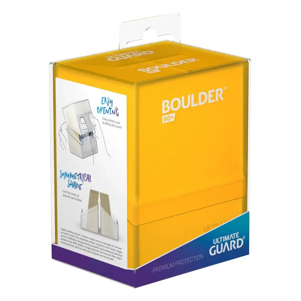 Ultimate Guard Boulder 80+ - Amber Ultimate Guard