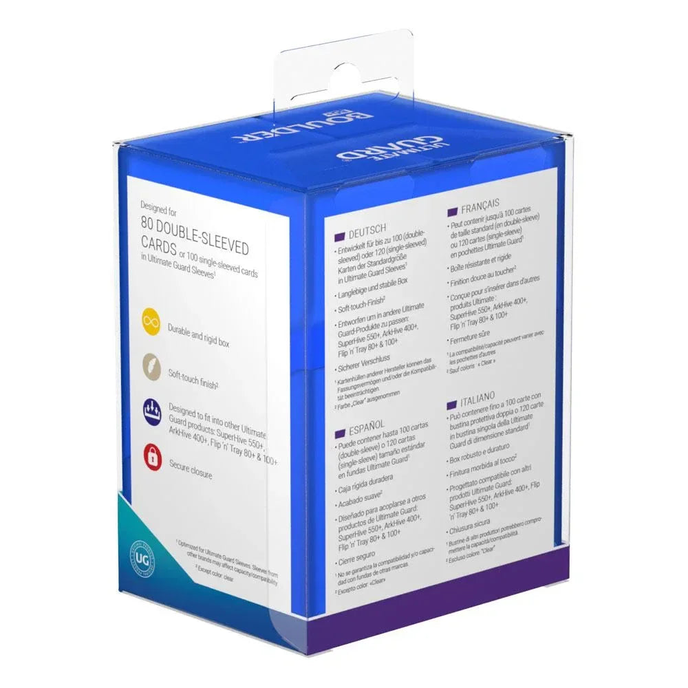 Ultimate Guard Boulder 80+ - Sapphire Ultimate Guard
