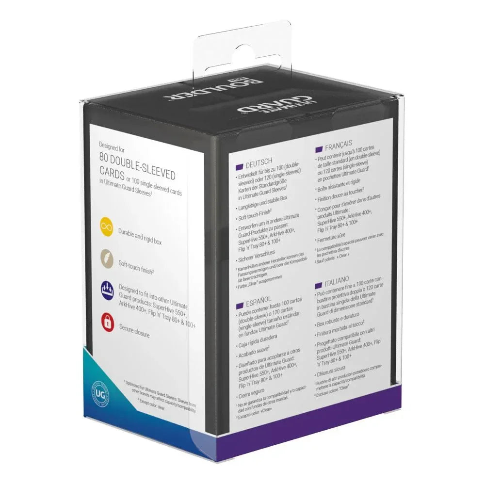 Ultimate Guard Boulder 80+ - Onyx Ultimate Guard