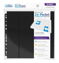 Ultimate Guard 24-Pocket QuadRow Sidor - Svart Ultimate Guard