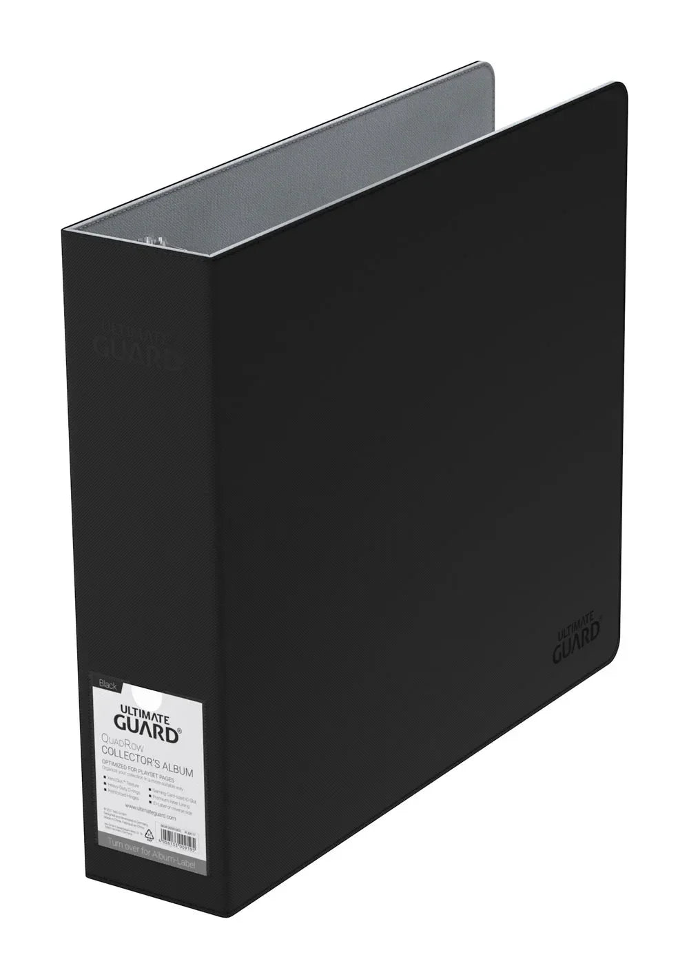 Ultimate Guard Collector's Album Xenoskin QuadRow - Svart Ultimate Guard