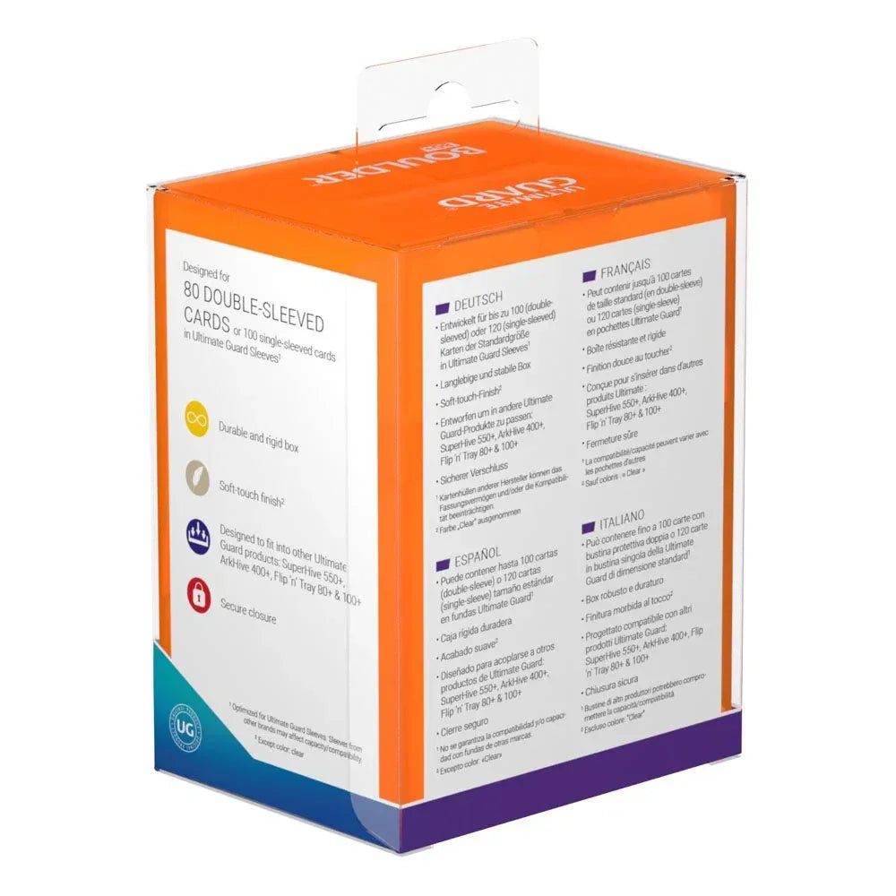 Ultimate Guard Boulder 80+ - Poppy Topaz Ultimate Guard