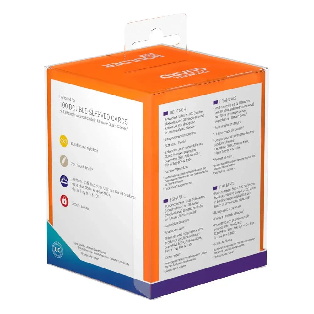 Ultimate Guard Boulder 100+ - Poppy Topaz Ultimate Guard