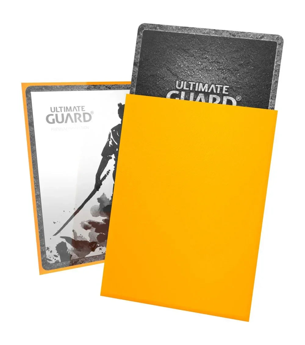 Ultimate Guard Katana Sleeves Standard Size (100) - Yellow Ultimate Guard