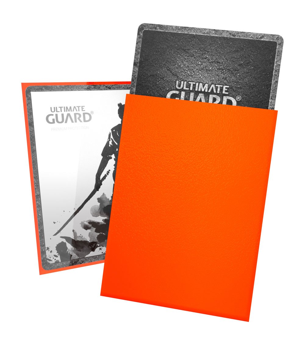 Ultimate Guard Katana Sleeves Standard Size (100) - Orange Ultimate Guard