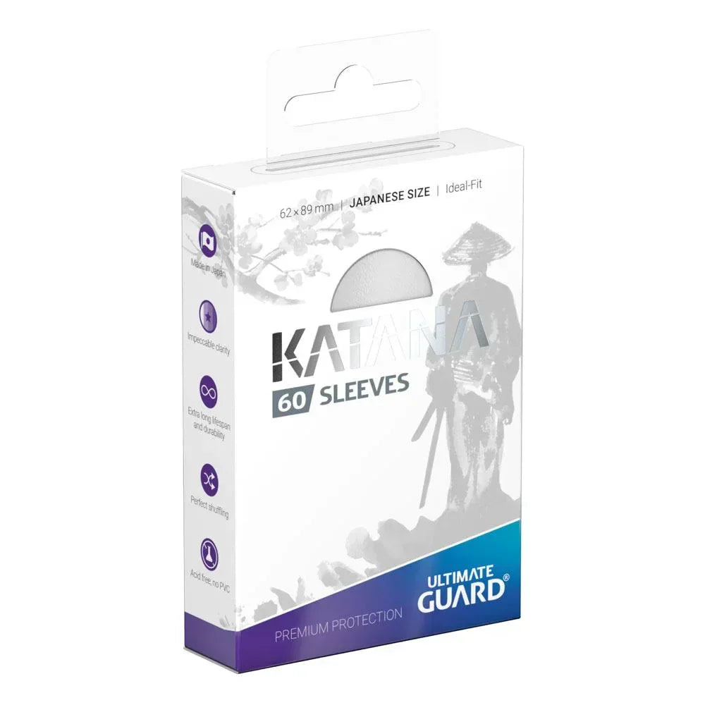 Ultimate Guard Katana Sleeves Japansk Storlek (60) - Vit Ultimate Guard